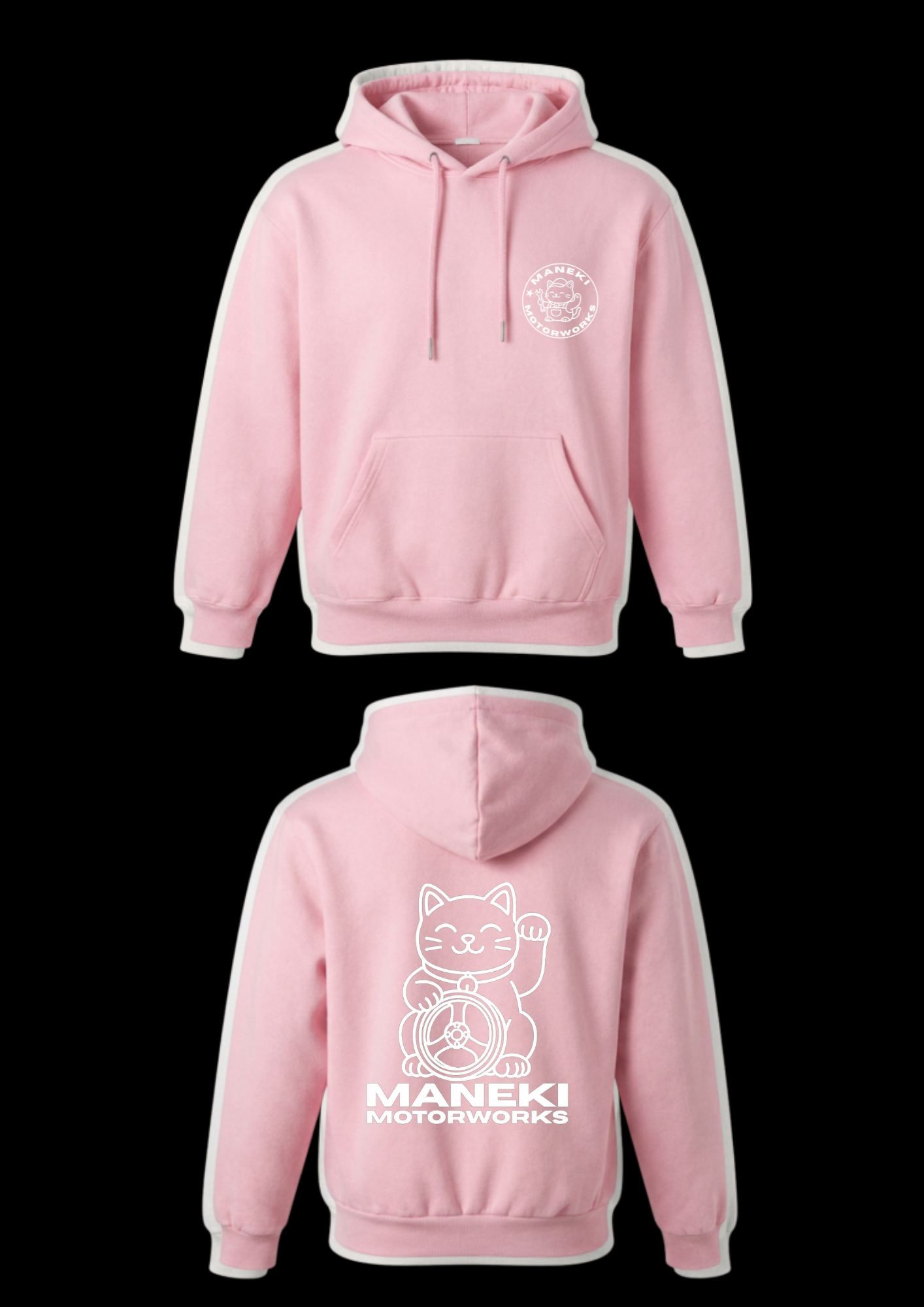 Three Spoke Neko Hoodie